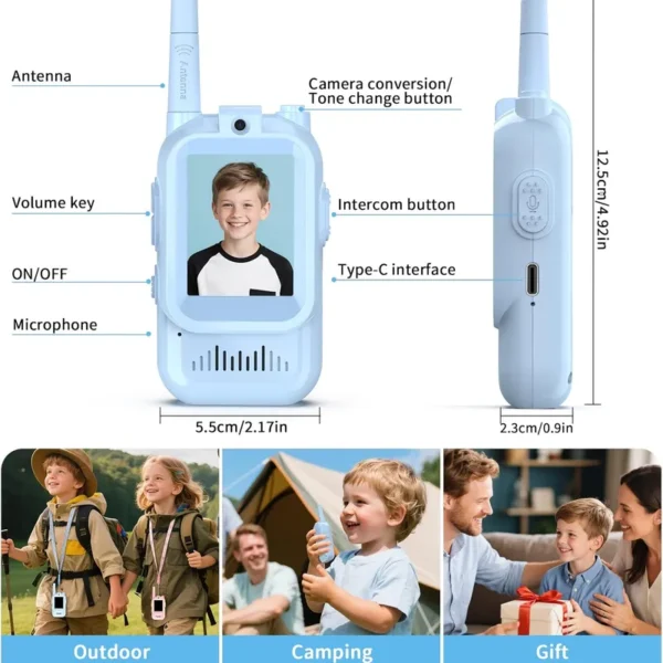 Kids Walkie Talkies with Video