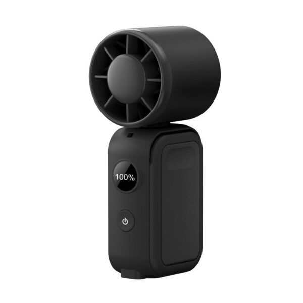 D3 Foldable Neck Hanging Handheld Mini Fan Waist/Desktop/Head Multi-directional Rotation